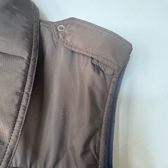 Ganni Reversible Quilted Vest Blue/Brown – Brand New - Picture 7 of 17